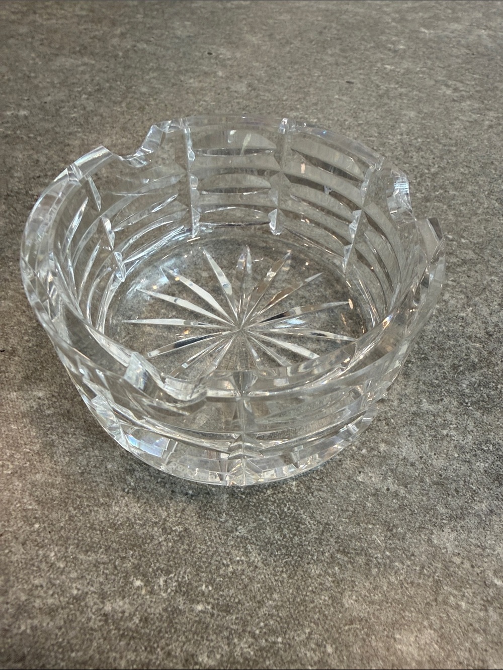 Waterford Cut Crystal Ashtray